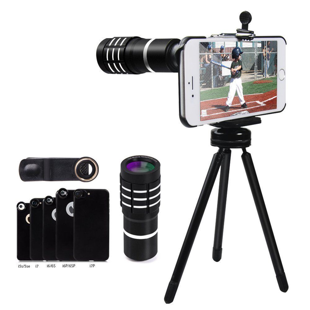 For the photographer on the go: Telephoto Lens for iPhone with Tripod